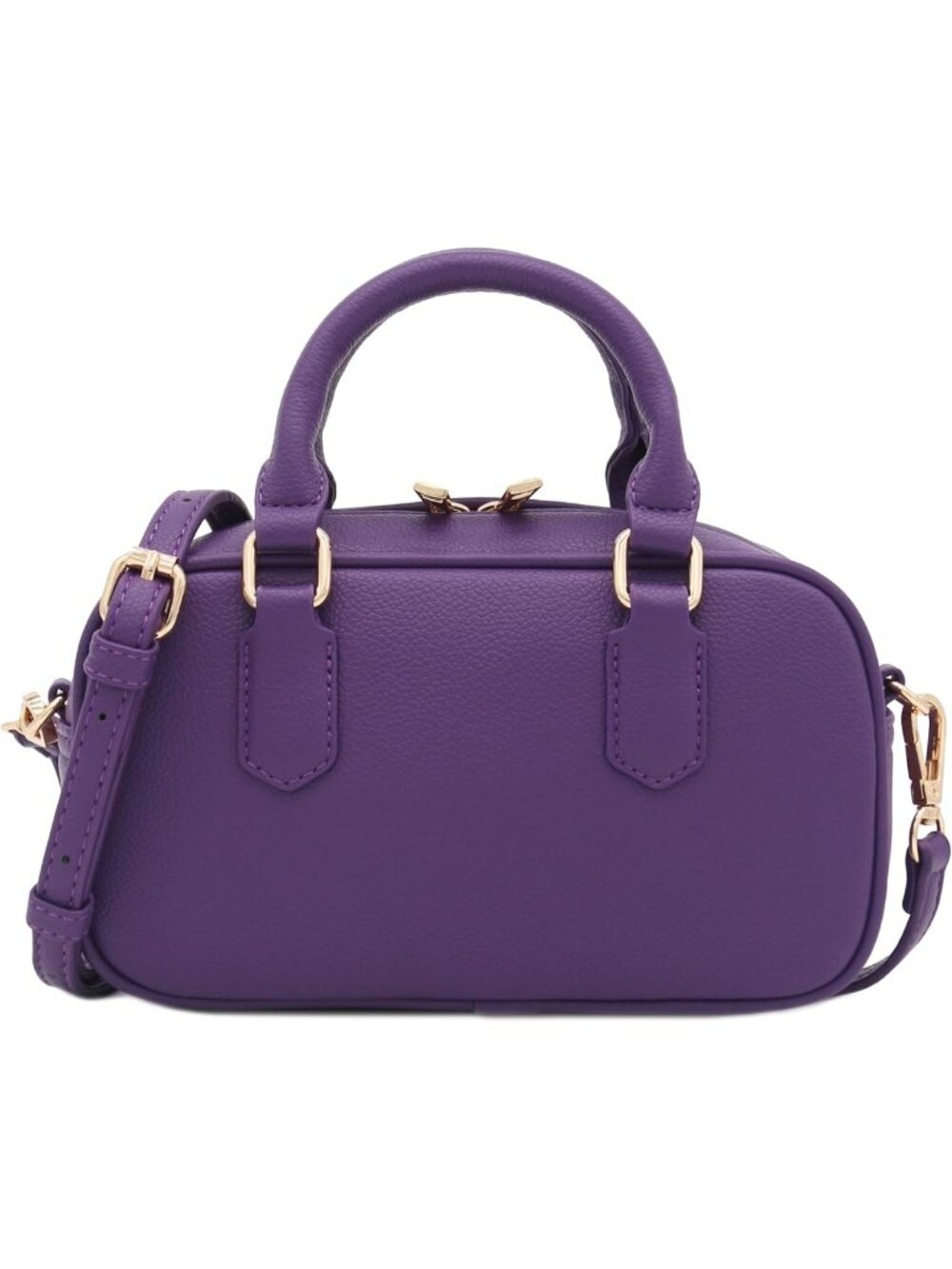 Chic Mini PU Leather Satchel Bag | Stylish Crossbody Purse with Top Handle